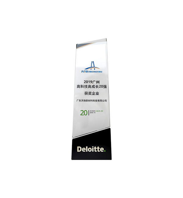 Deloitte德勤2019广州高科技高成长20强